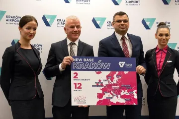 Wizz Air открива 26-та база в Краков