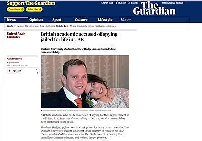 Британски учен с доживотна присъда в емирствата