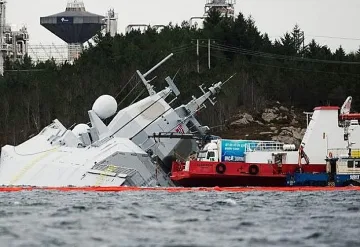 Грешка на навигатора потопила норвежкия боен кораб