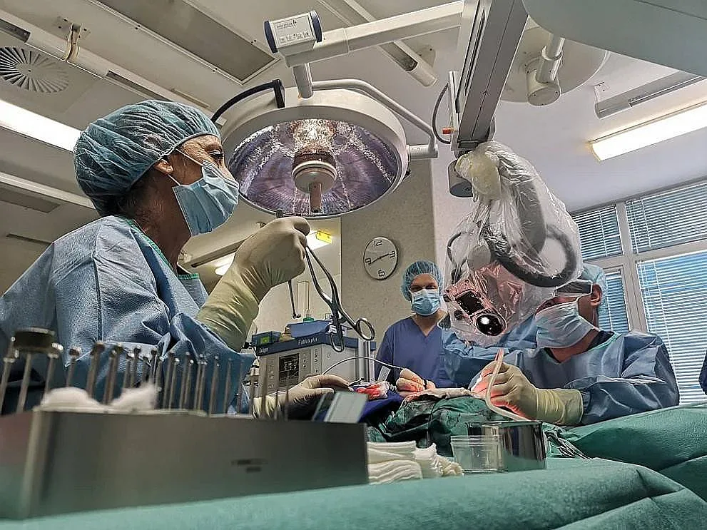 ВМА се похвали с уникално отстраняване на тумор