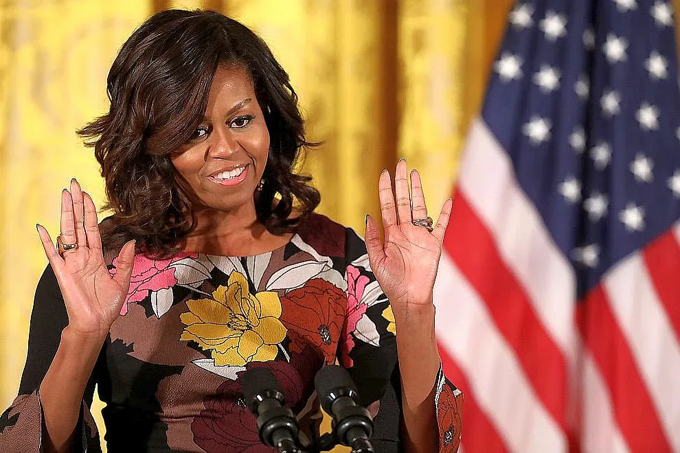 Мишел Обама се върна в училището си