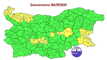 Времето се обърна. Къде ще вали сняг