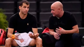 Агаси влезе в щаба на Григор, но не като треньор