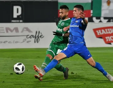 Лудогорец победи Левски и застана начело на Първа лига