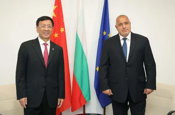 Премиерът Борисов на среща с Цао Дзиенмин