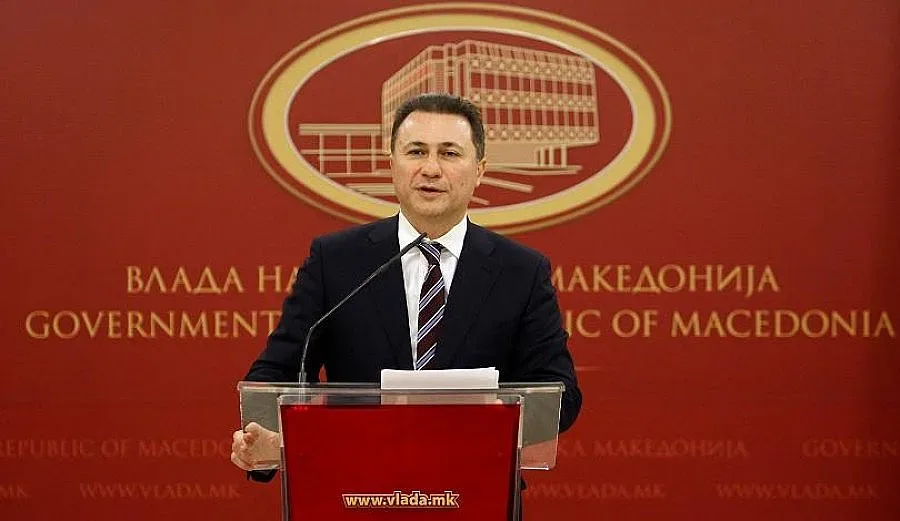 Бившият македонски премиер Никола Груевски бе осъден на затвор