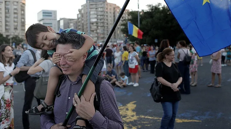 Пореден протест срещу корупцията в Румъния