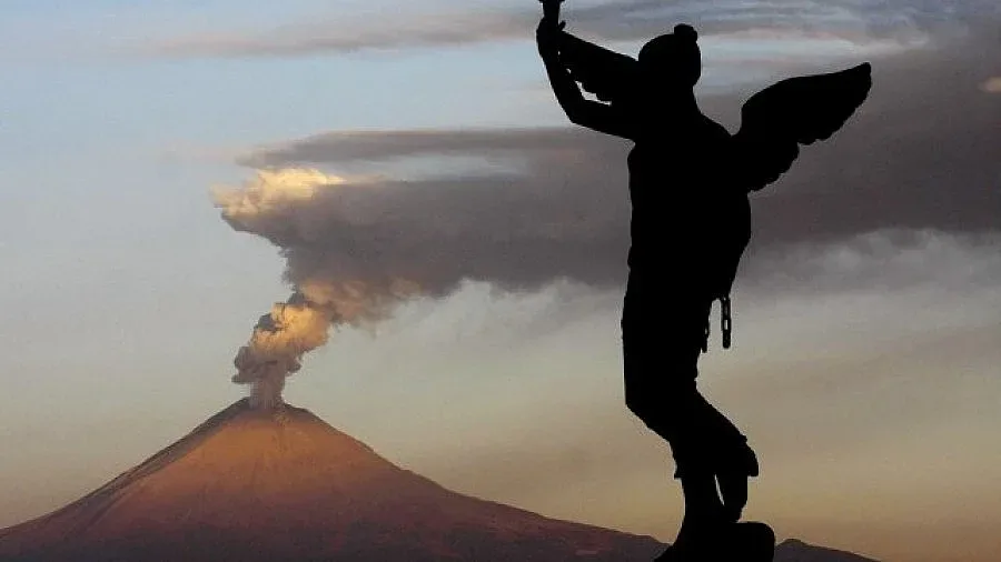 Вулканът Попокатепетъл изригна