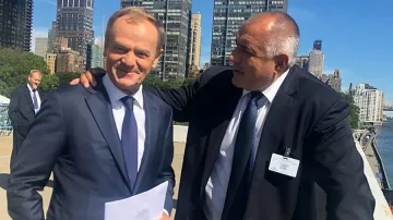 Борисов се срещна с Доналд Туск в Ню Йорк