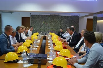 Делегация от „Аурубис" посети „Асарел-Медет"