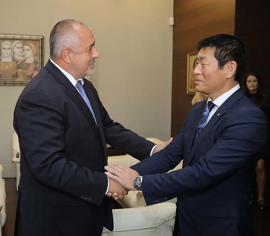 Премиерът се срещна с шефа на световната художествена гимнастика