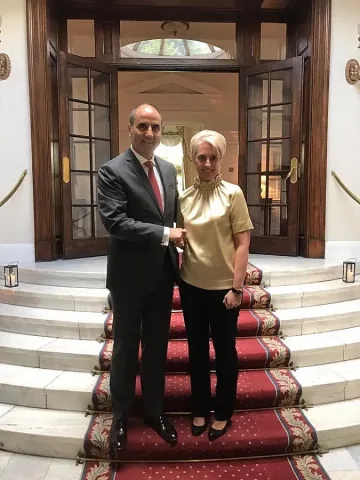 Цветанов обсъди Брекзит с посланика на Великобритания Ема Хопкинс