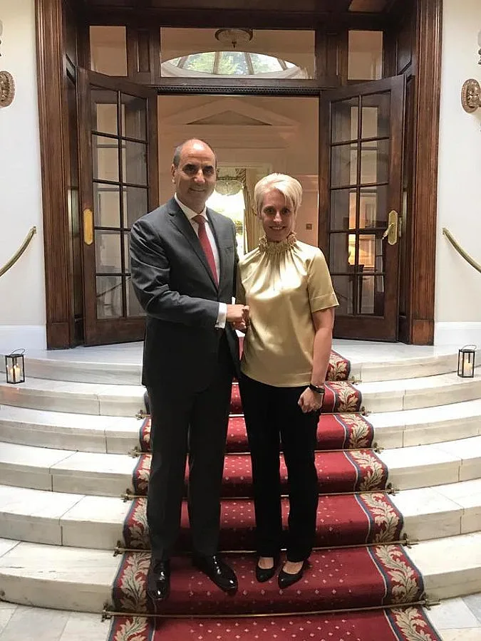 Цветанов обсъди Брекзит с посланика на Великобритания Ема Хопкинс