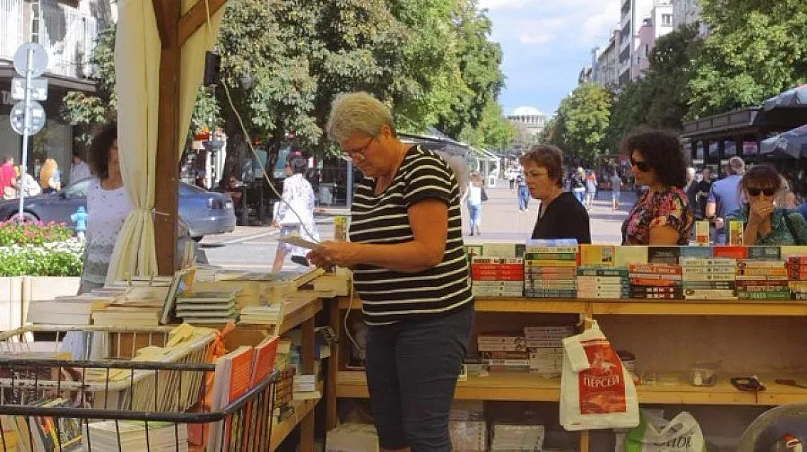 Алея на книгата в София от 11 септември