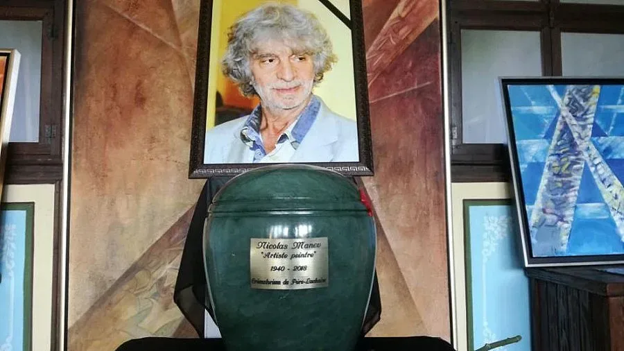 Чирпан си взима последно сбогом с художника Никола Манев