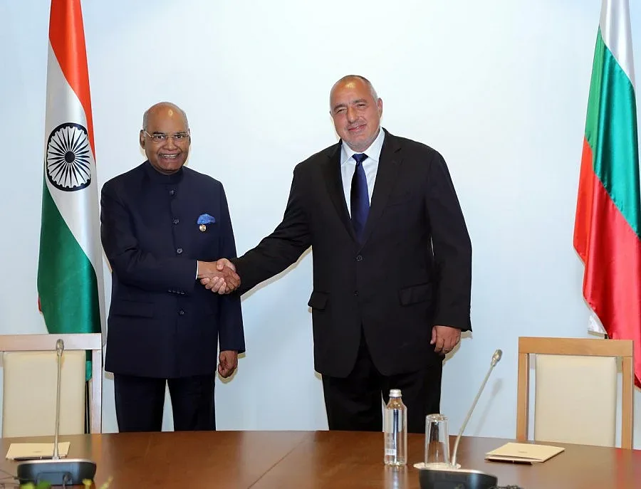 Борисов прие президента на Индия