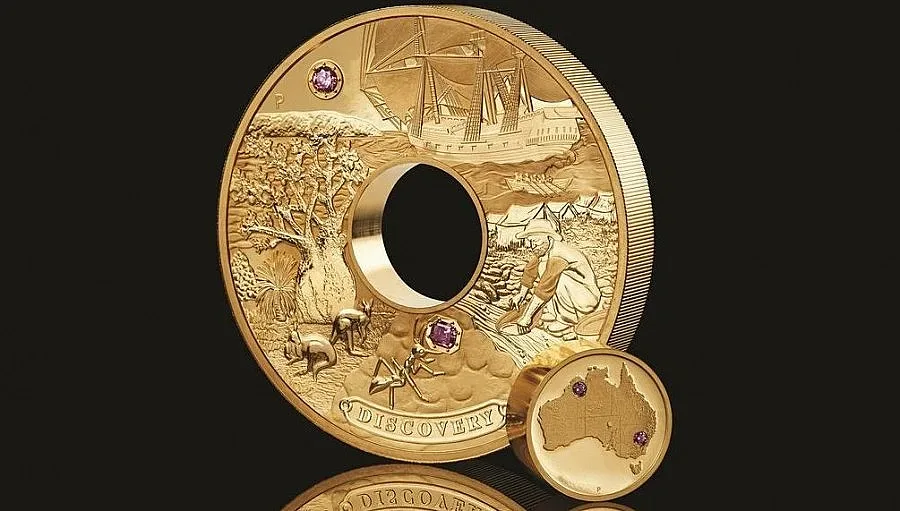 Австралия произведе златна монета на стойност 1,5 милиона евро