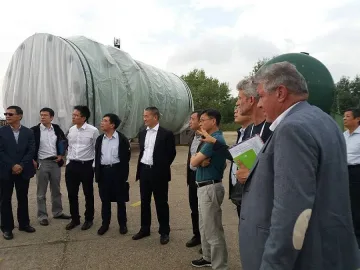 Екип на Китайската национална енергийна администрация провери площадката на АЕЦ Белене