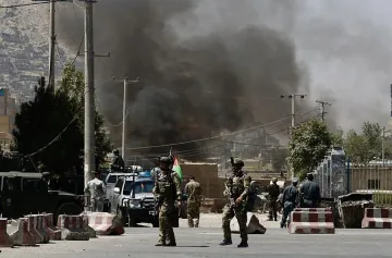 Ракетен обстрел в Кабул