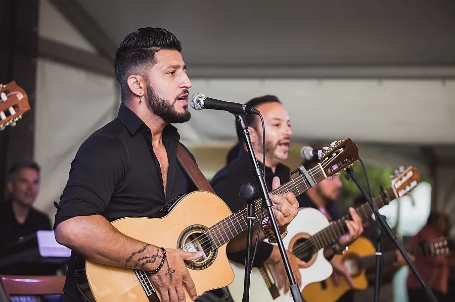 Gipsy Kings пеят за гости на Fibank