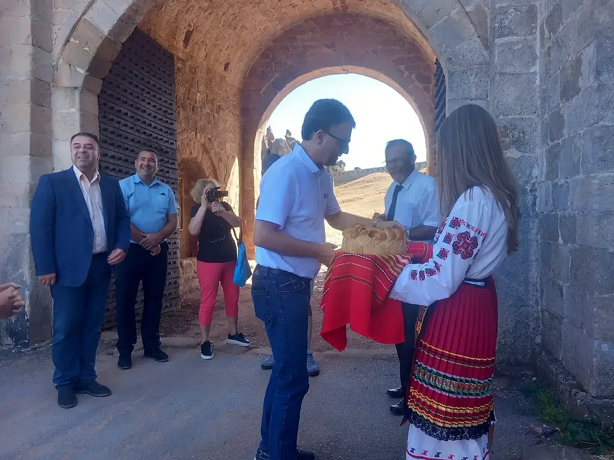 Официална делегация от Германия посети Белоградчишката крепост