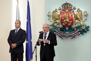 Украинският посланик получи от президента орден Мадарски конник