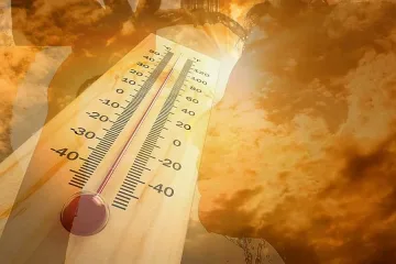 Слънчево с температури между 29 и 34 градуса