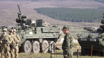 УЧЕНИЕ: 500 военни от членките на НАТО на полигона "Ново село"