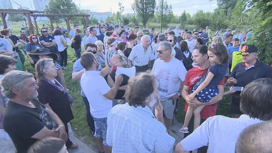 Нов протест в кв. „Младост” срещу бетонирането на квартала