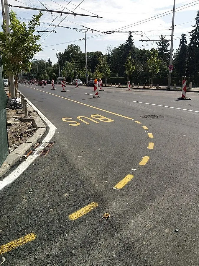 Забранява се влизането в бус-ленти в София, освен при десен завой