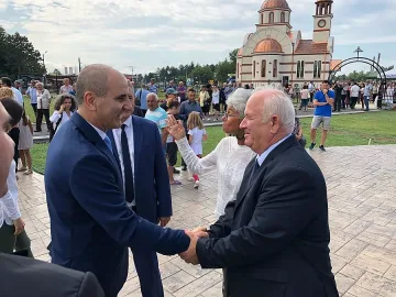 Цветан Цветанов поздрави гражданите на Бяла за откриването на храма Св. Пантелеймон