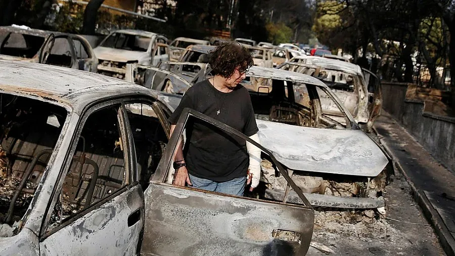 Българка пострадала при пожарите в Гърция, няма опасност за живота й
