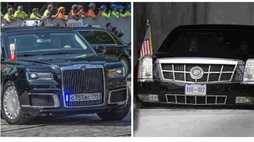 Путин и Тръмп си премериха и колите - ето какви чудовища ги возят