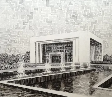 Галерия ЛИК представя картини на художничка с любов към архитектурата