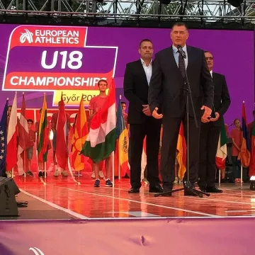 Карамаринов даде старт на европейското по лека атлетика