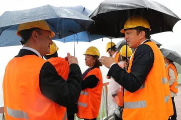 Посланикът на САЩ на гости в „Асарел-Медет"