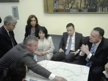 Теменужка отчете в Белград работата по газовата връзка със Сърбия