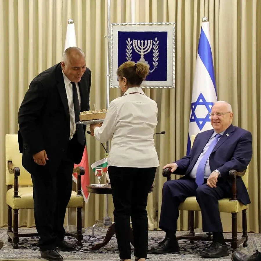 "Happy Birthday" и торта от президента на Израел за Борисов /ВИДЕО/