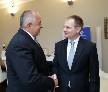 Борисов и Франк обсъдиха борбата с корупцията