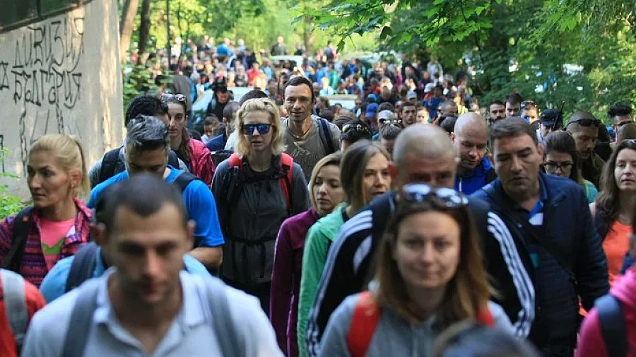 Шествие пое към Копитото в памет на Боян Петров