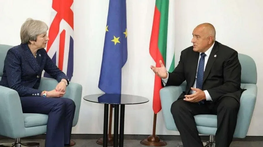 Борисов и Тереза Мей на четири очи