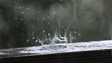 Облаци, дъжд и градушки