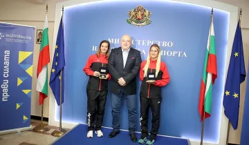 Кралев награди сестри Стоеви за европейската титла