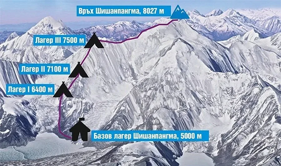 Шерпите се върнаха без Боян от лагер 1