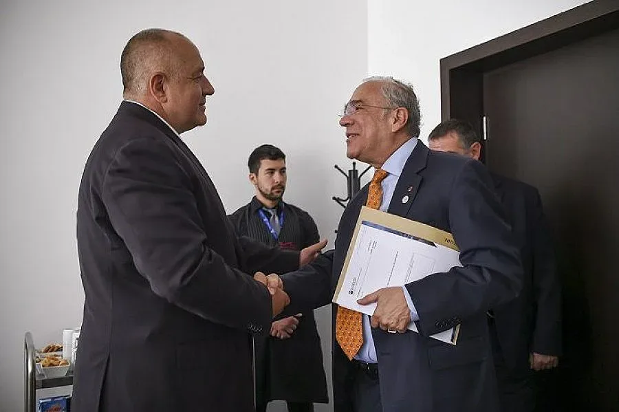 Борисов и Анхел Гурия обсъдиха действията на България за присъединяване към ОИСР