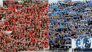 Полиция блокира центъра на София за вечното дерби