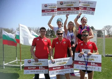 Павел и Лина спечелиха първия шосеен пробег в Шабла