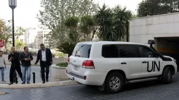 Химическите инспектори в Сирия започват работа