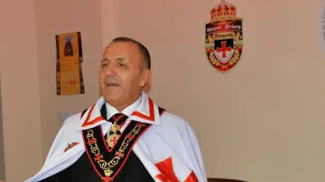 Тамплиерска марка за 900-я юбилей на рицарите