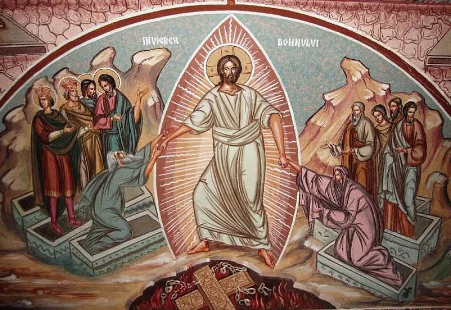 Христос слиза в ада като победител